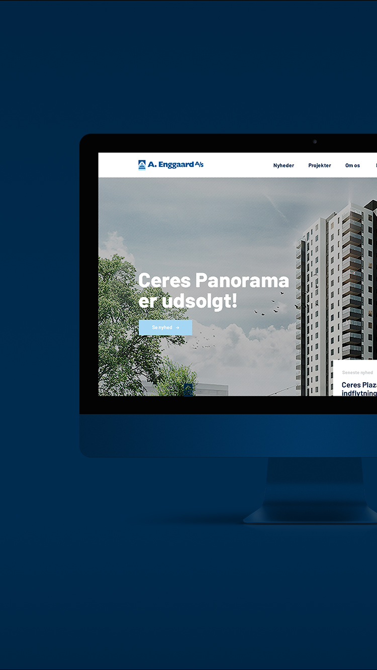 A. Enggaard har fået en ny hjemmeside, der matcher deres DNA og markedsposition.